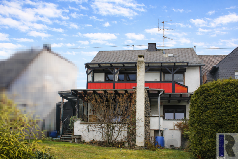 Geb�udeansicht R�ckseite Einfamilienhaus Neuwied (Feldkirchen)