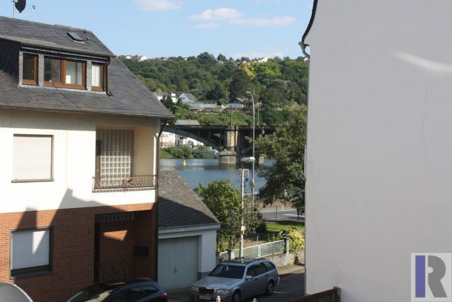 Moselblick von der Terrasse Wohnung Koblenz
